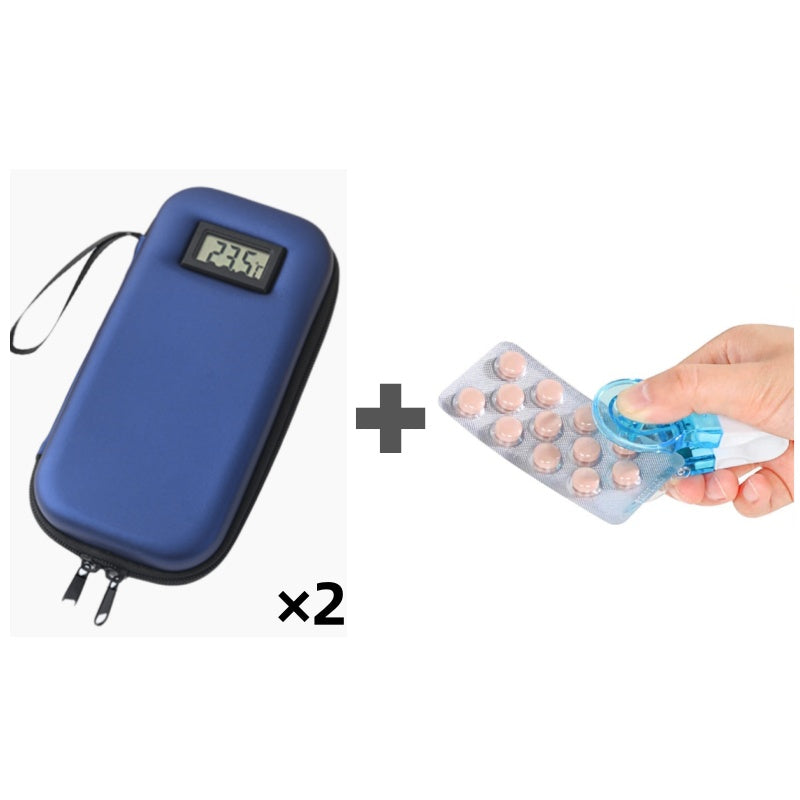 🧰 Borsa termica per insulina con display della temperatura, ideale per i viaggi ❤️✨