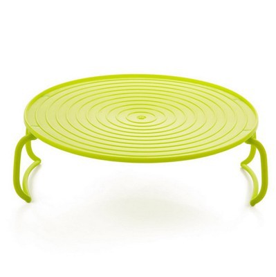 🍽️ Vassoio Pieghevole 2-in-1 per Microonde – Riscalda Due Pietanze Insieme | Manici Cool-Touch Antiscottatura | Silicone Alimentare Senza BPA | Antiscivolo e Salvaspazio | Ø 23,5 × 8,3 cm ✨