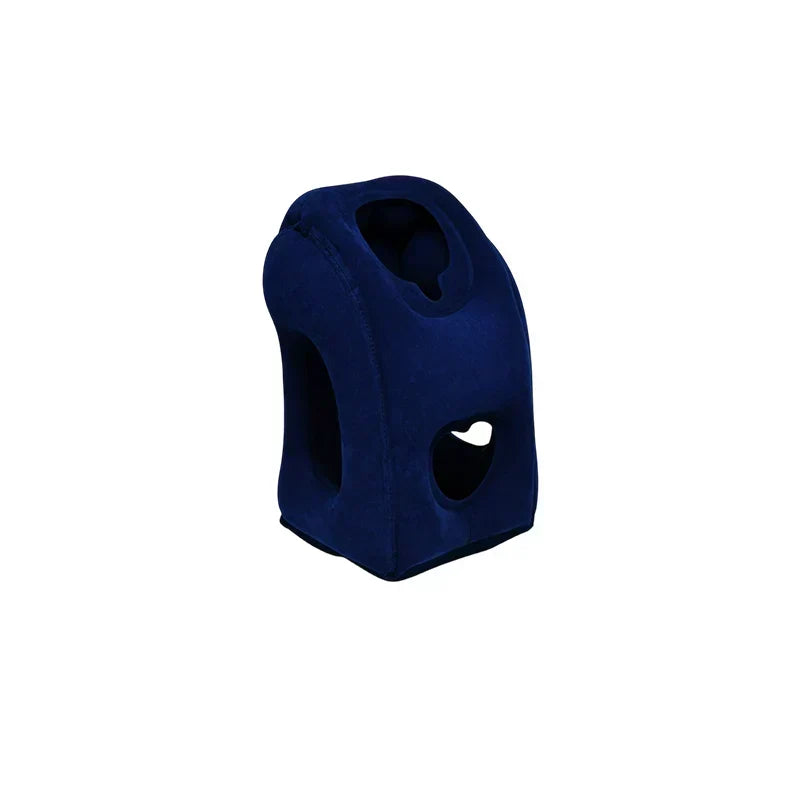 🧳 SCONTO 50%! 💤 Cuscino da Viaggio Gonfiabile – Comfort Ergonomico e Portatile ✨