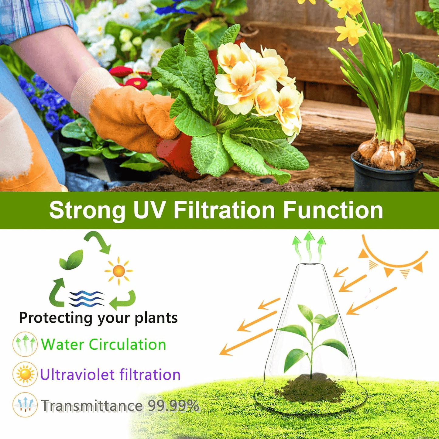 💥Hot Sales-50% OFF🌿Gardening Greenhouse Plant Covers 🌱