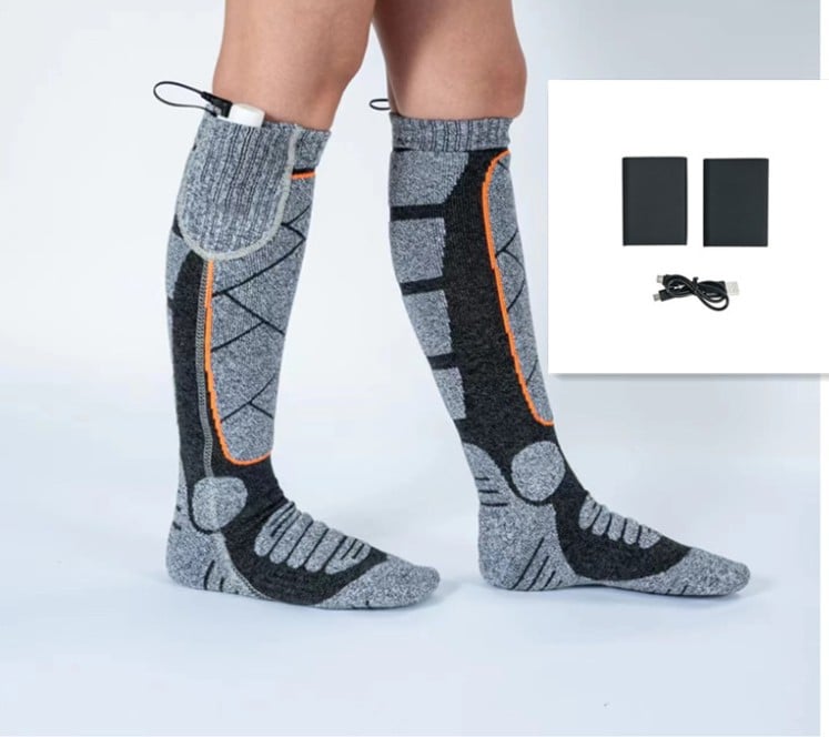 🥳PROMO 2026🥳💞Oltre 50.000 venduti! 🔥🧦 SCONTO DEL 50%! Calze riscaldanti ricaricabili – riscaldamento rapido in fibra di carbonio, batteria da 6000 mAh fino a 9 ore. Ideali per sci, escursioni e inverno! 🛡️✅
