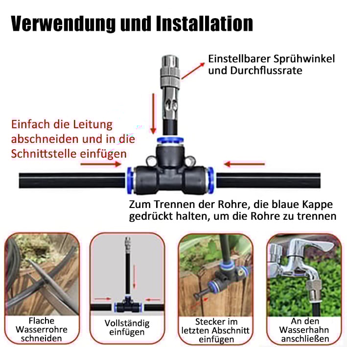 🔥Ultimo giorno di sconto del 50%✨🌱Sistema di irrigazione automatico da giard