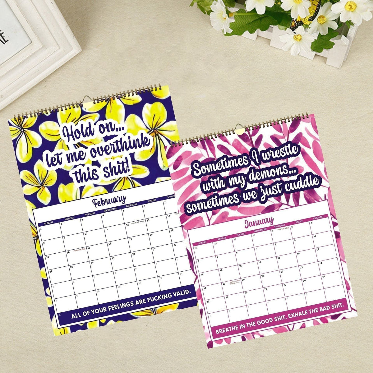 📅 Calendario da Parete Sweary Humor 2027
