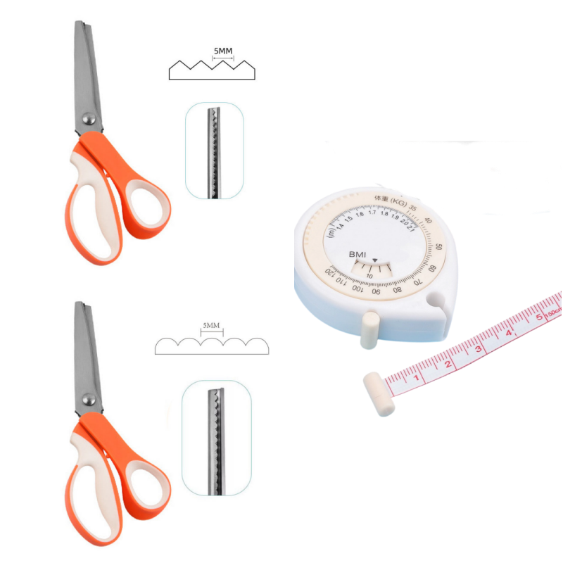 š„SALDI CALDI 50% DI SCONTOšāļø Forbici a zigāzag ā Acciaio inox, manici ergonomici imbottiti ā Perfette per cucito, trapunte e scrapbooking! š§µšØ