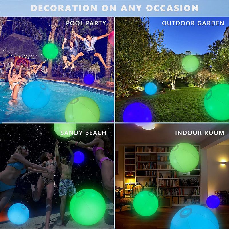 🔥BUY 2 GET 1 FREE!!💝LED Light 16 Colors Luminous Beach Ball