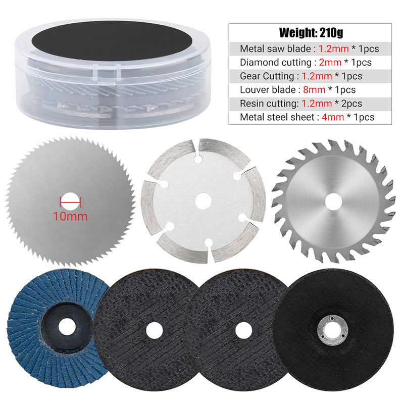 75MM Smerigliatrice elettrica Set di lame per sega (7 pezzi)