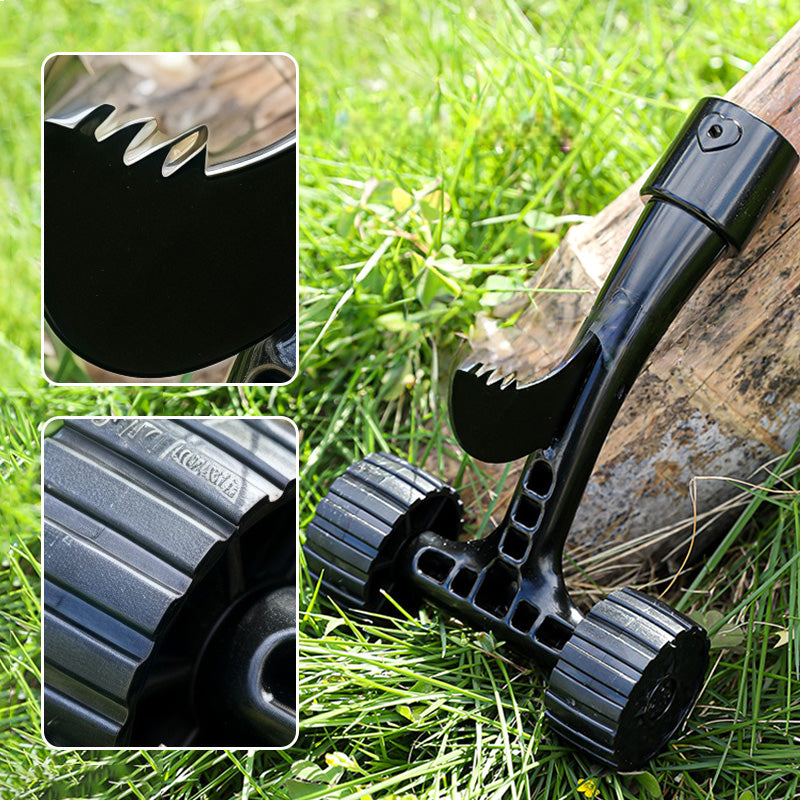 Crack Weeding Hook Kit with Wheels
