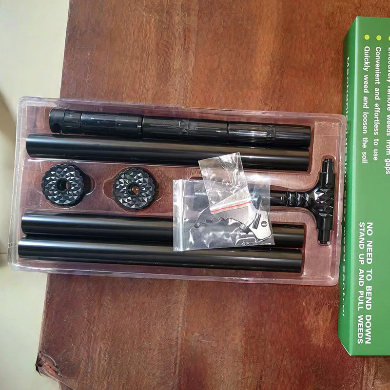Crack Weeding Hook Kit with Wheels