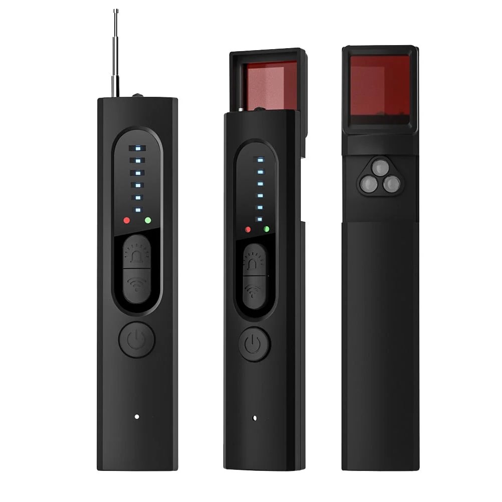 ✨ Camera nascosta e rilevatore GPS con 5 modalità di ricerca e schermo LCD per la protezione personale