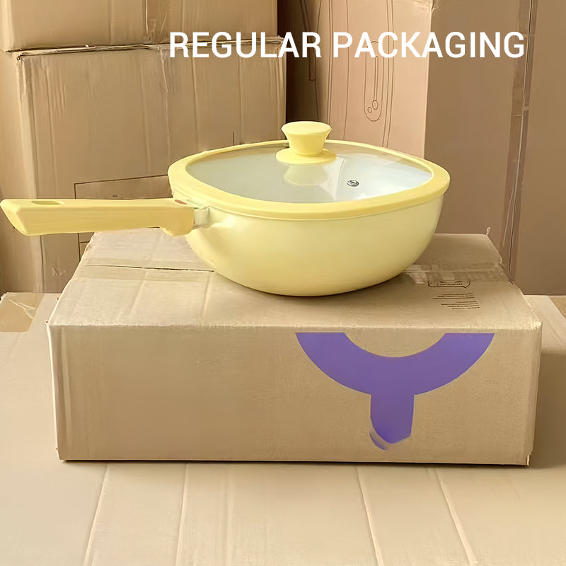🔥50% DI SCONTO 💥Padella antiaderente in ceramica con coperchio