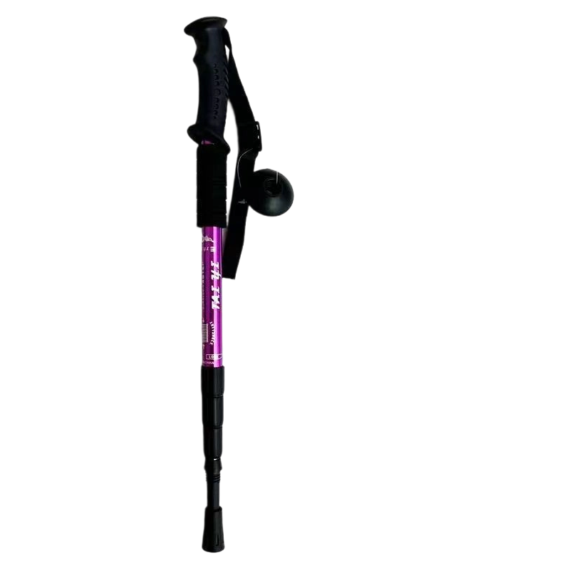 🏔️ Bastone da Trekking Telescopico 3-in-1 – Lega Alluminio 6160, Ammortizzatore Integrato, Lunghezza Regolabile 65-135cm – 6 Colori 🌿💪