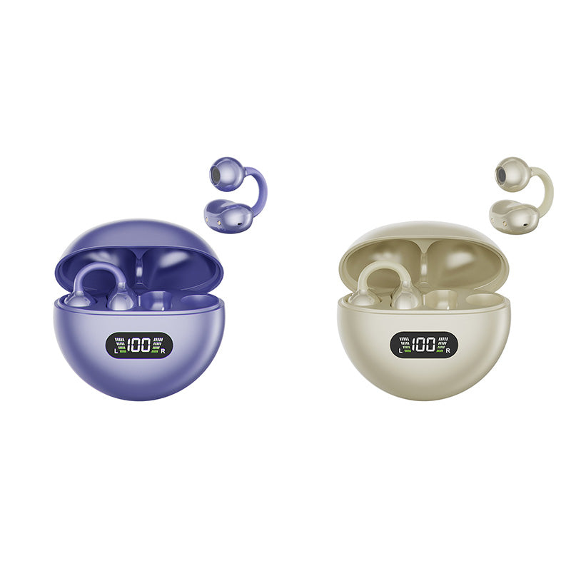 🥳SUPER SALDI 2026🥳💞50K+ VENDUTI! 🎧👂 SCONTO DEL 50%! Auricolari Bluetooth Open-Ear con Clip – comfort tutto il giorno, suono immersivo, controllo delle dispersioni, batteria da 8-10h, controllo touch. Niente dolore alle orecchie! 🔋💪
