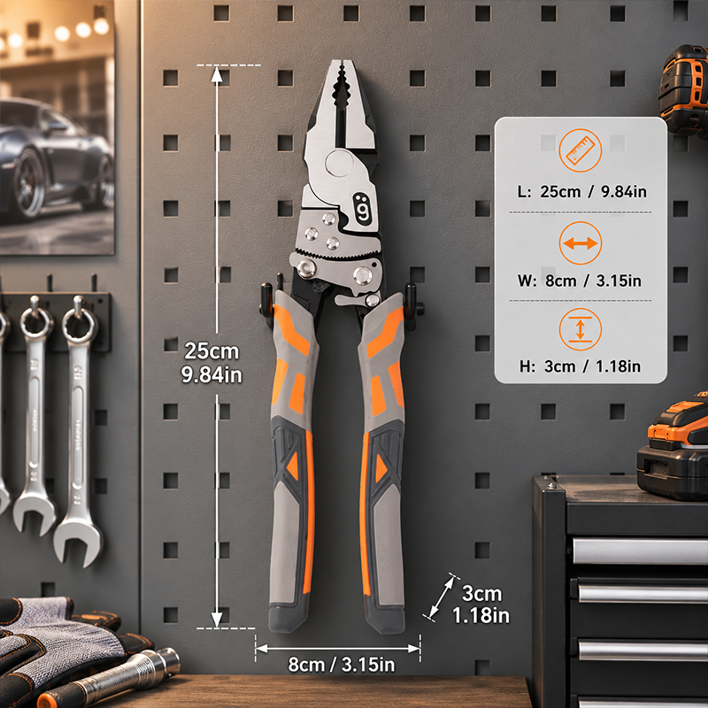 🔧 SCONTO DEL 50% PER POCO TEMPO! 💥 Pinze taglia cavi a cricchetto – Grado industriale, autobloccanti, utensile multifunzione ✨