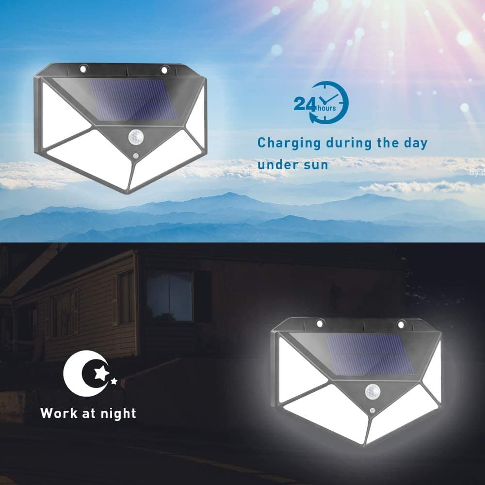 💥SCONTO DEL 50%💥ILLUMINA SUBITO IL TUO SPAZIO ESTERNO CON FARETTI SOLARI A SENSORE DI MOVIMENTO