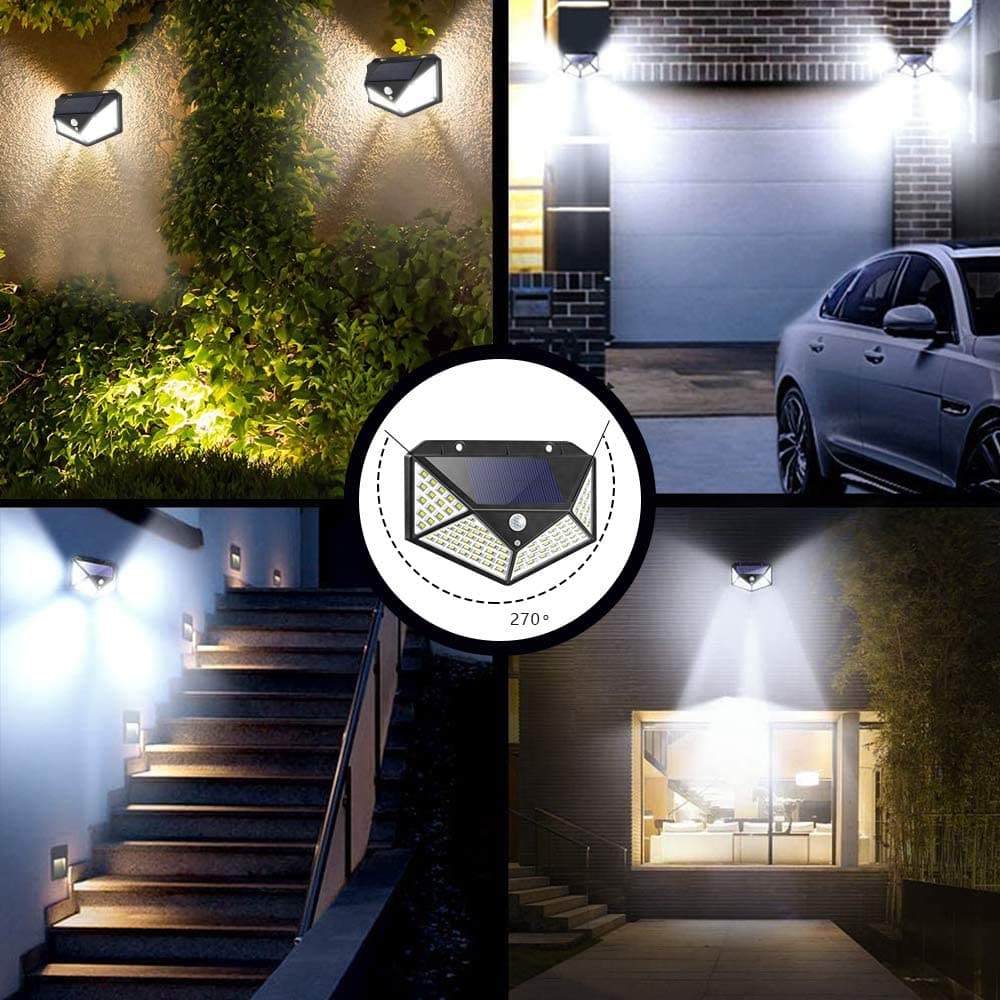 💥SCONTO DEL 50%💥ILLUMINA SUBITO IL TUO SPAZIO ESTERNO CON FARETTI SOLARI A SENSORE DI MOVIMENTO
