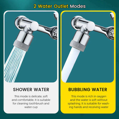 🔥Grandi saldi: 50% di sconto e 2 al prezzo di 1🔥 Rubinetto con filtro antispruzzo orientabile a 1080°
