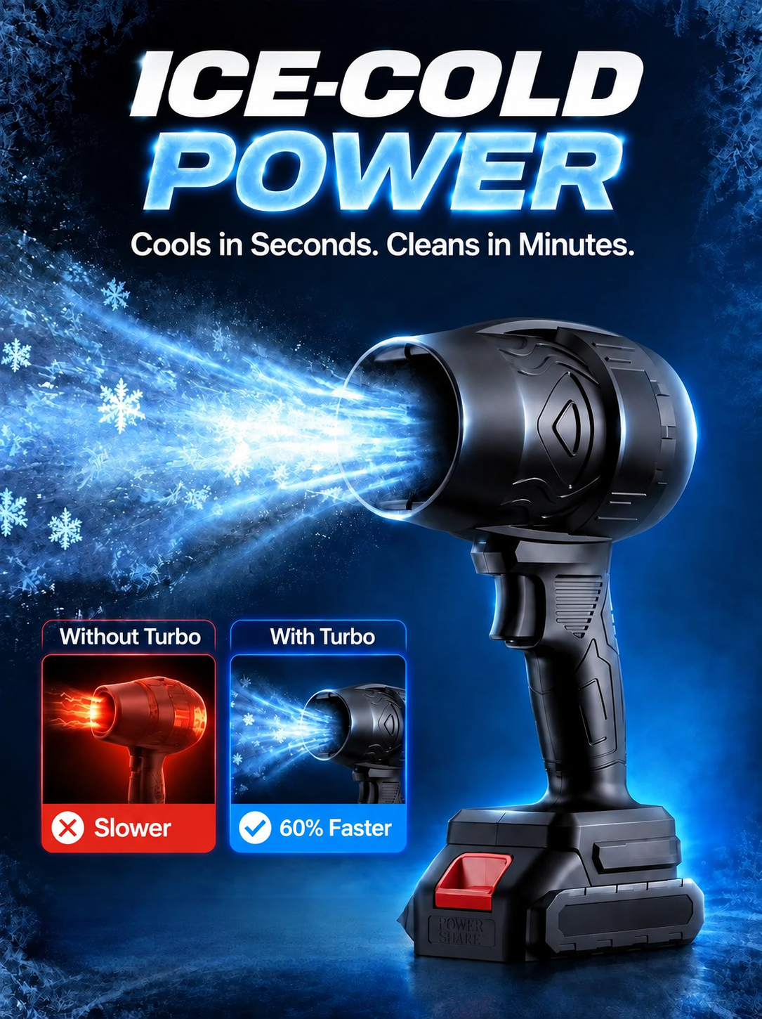 🔥VENDITA CALDA🔥Soffiatore Portatile Turbo Power