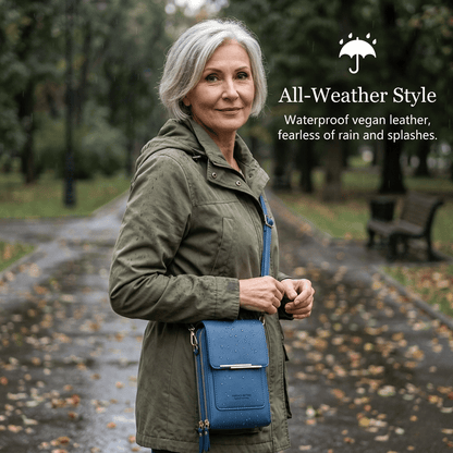 👜 📱 Portafogli‑borsa a tracolla per donna, elegante e semplice, con funzione touchscreen