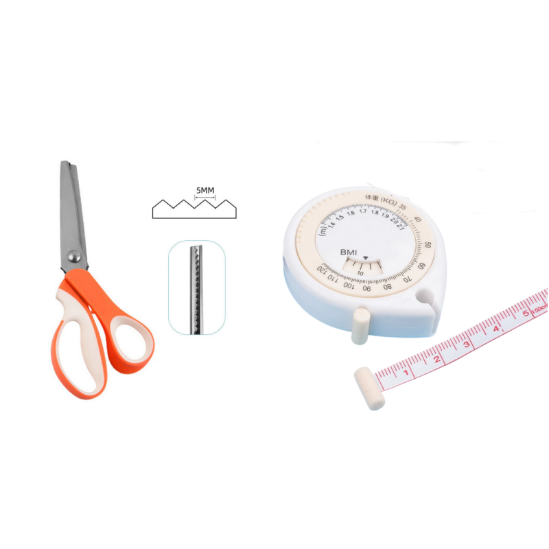🔥SALDI CALDI 50% DI SCONTO🎁✂️ Forbici a zig‑zag – Acciaio inox, manici ergonomici imbottiti – Perfette per cucito, trapunte e scrapbooking! 🧵💨