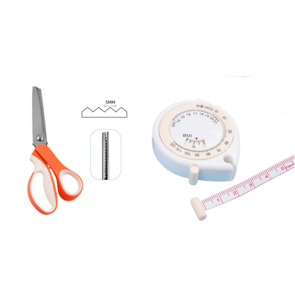 🔥SALDI CALDI 50% DI SCONTO🎁✂️ Forbici a zig‑zag – Acciaio inox, manici ergonomici imbottiti – Perfette per cucito, trapunte e scrapbooking! 🧵💨