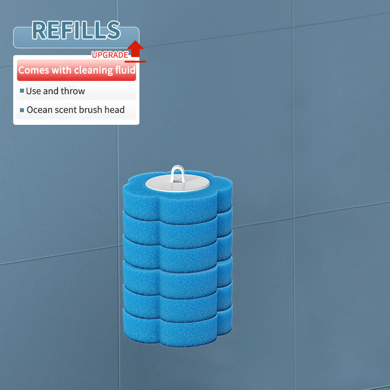 🔥SALDI DI CAPODANNO!!⚡OLTRE 50.000 PEZZI VENDUTI!🚽💦Set innovativo di spazzole per WC usa e getta da fissare alla parete✨