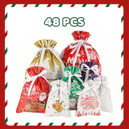 🎅 Vendita di Natale SCONTO 49% 🎄 La Migliore Borsa Regalo Natalizia Con Cordino Al Mondo 🎁
