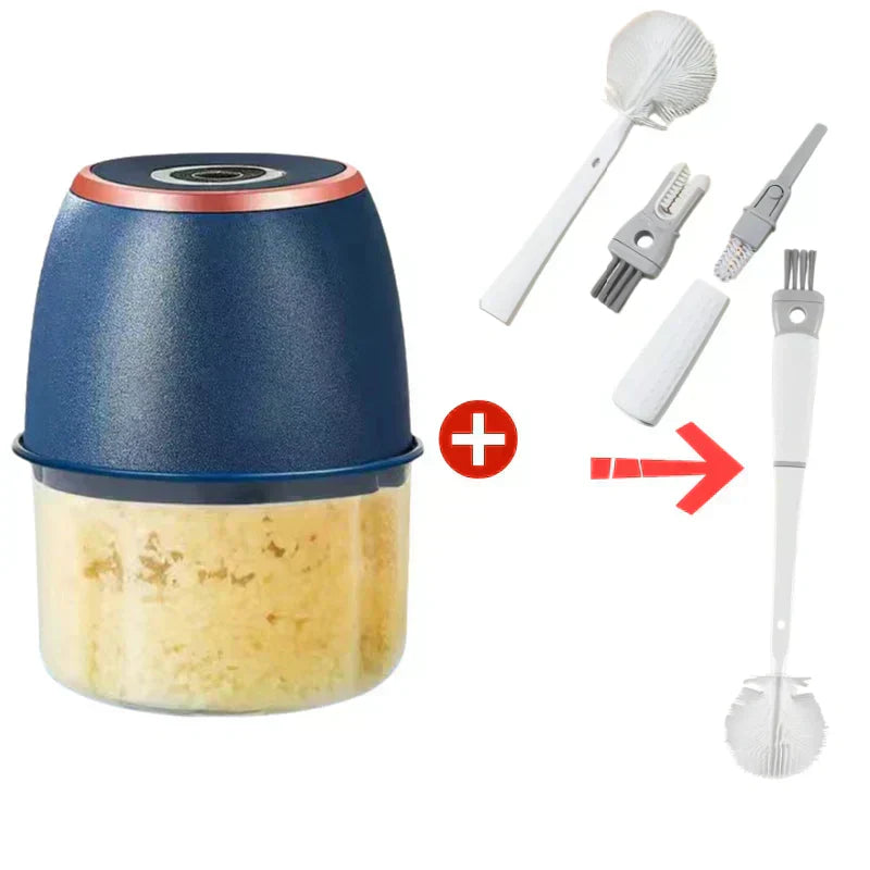 🎁NUOVI ARRIVI – 50% DI SCONTO💥 Potente robot da cucina elettrico ad alta capacità | materiali per uso alimentare, portatile, senza fili