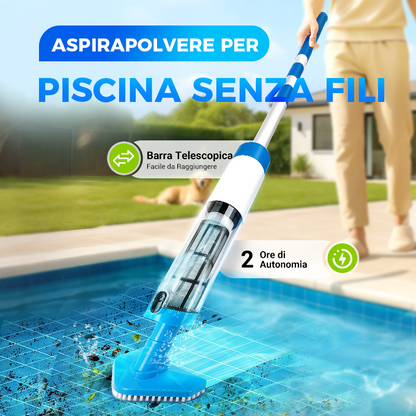 🌊Aspirapolvere portatile senza fili 3 in 1 per piscine