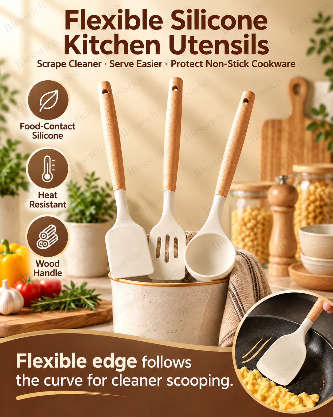 Utensili da cucina in silicone – Scegli il tuo accessorio quotidiano indispensabile