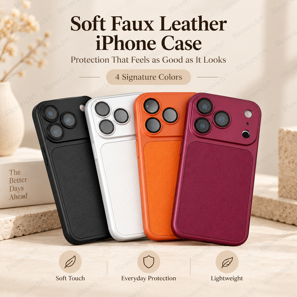 😍 Nuovi colori ispirati all'iPhone 18! Custodia morbida in ecopelle di lusso 💎 | Tocco premium ✨ | Tendenza del momento 🔥 | Stock limitato ⏰