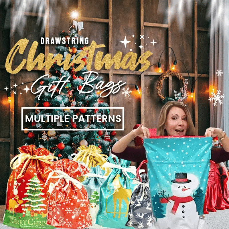 🎅 Vendita di Natale SCONTO 49% 🎄 La Migliore Borsa Regalo Natalizia Con Cordino Al Mondo 🎁