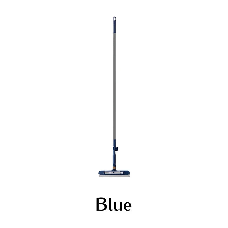 Tergivetro per Finestre con Manico Telescopico 120 cm | Spugna + Lama Raschiante 2 in 1 🧽 | Finestre in Alto Pulite Senza Aloni, Senza Uscire 🏙️ | Leggero, PP e Ferro, 447 g ✨