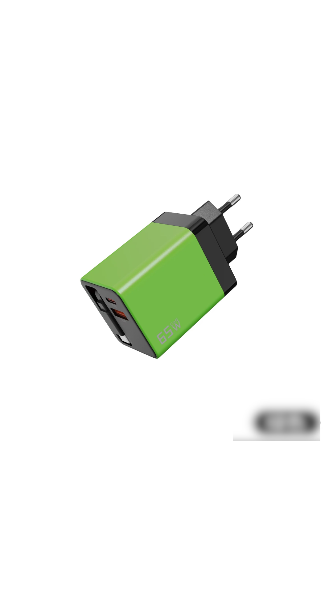 ⚡ Caricabatterie GaN 80W 3 in 1 con Cavo Type-C Retraibile 🔌🎒 - Ricarica Ultra-Veloce PD | USB-C + USB-A | Compatto & Portatile | 4 Colori | 50% DI SCONTO