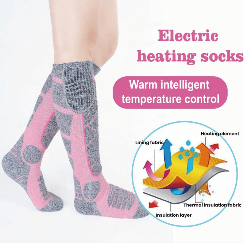 🥳PROMO 2026🥳💞Oltre 50.000 venduti! 🔥🧦 SCONTO DEL 50%! Calze riscaldanti ricaricabili – riscaldamento rapido in fibra di carbonio, batteria da 6000 mAh fino a 9 ore. Ideali per sci, escursioni e inverno! 🛡️✅