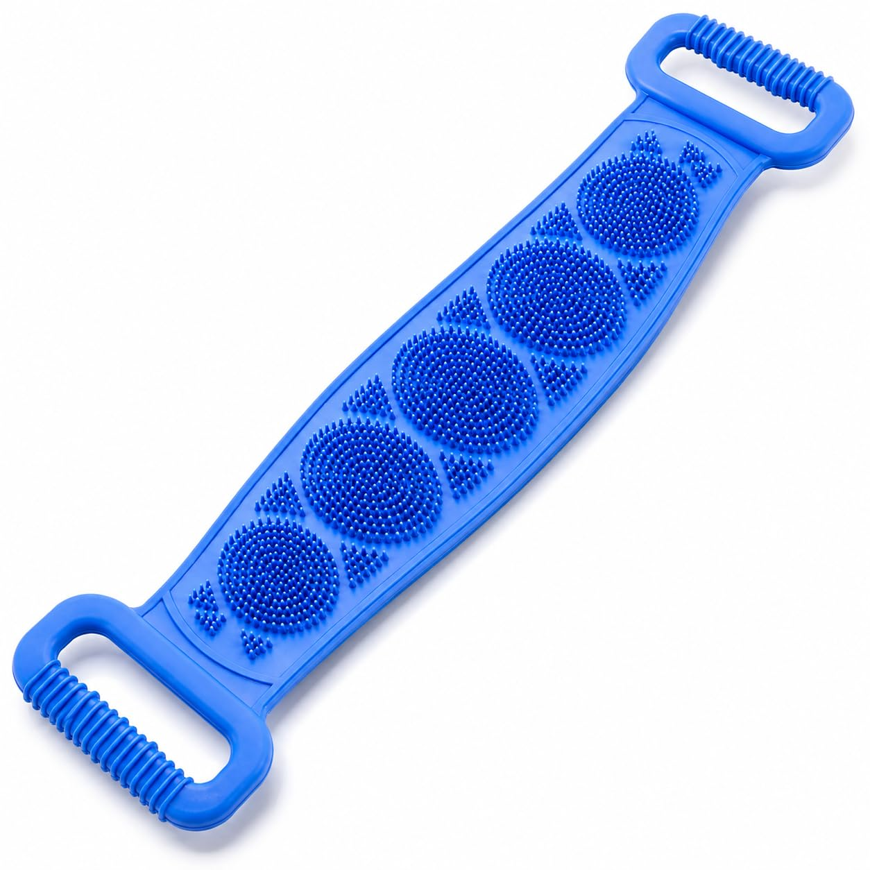 🧼Spazzola per lavare la schiena in silicone, doppio lato, esfoliante per il corpo con setole morbide in silicone