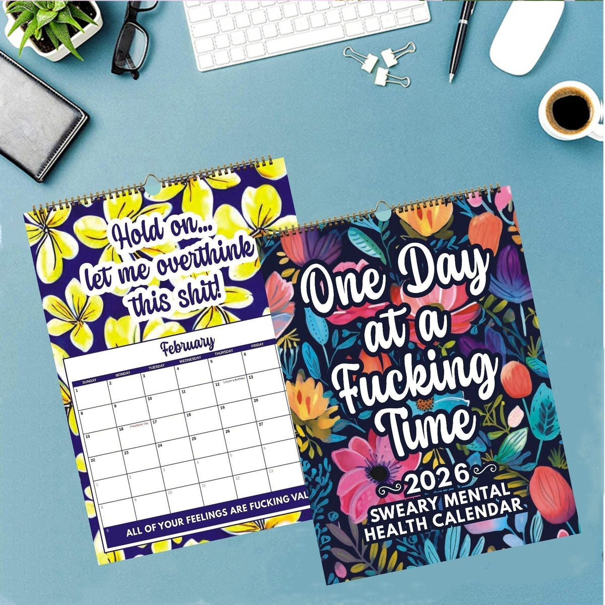 📅 Calendario da Parete Sweary Humor 2027