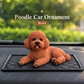 Ornamento per auto Barboncino – L'aggiornamento più carino per il cruscotto 🐶✨