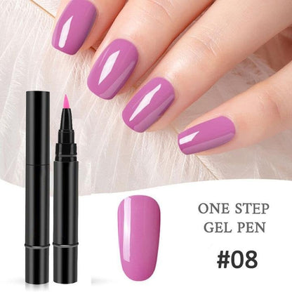 💅 Offerta a tempo limitato: 1+1 GRATIS ✨ Penna Gel Unghie One Step 🎨 Mini Lampada UV Portatile per Unghie GRATIS 💡