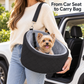 Seggiolino auto per cani e trasportino portatile per animali domestici