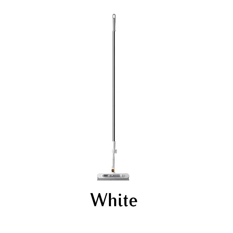 Tergivetro per Finestre con Manico Telescopico 120 cm | Spugna + Lama Raschiante 2 in 1 🧽 | Finestre in Alto Pulite Senza Aloni, Senza Uscire 🏙️ | Leggero, PP e Ferro, 447 g ✨