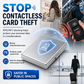 Portacarte in Metallo con Blocco RFID