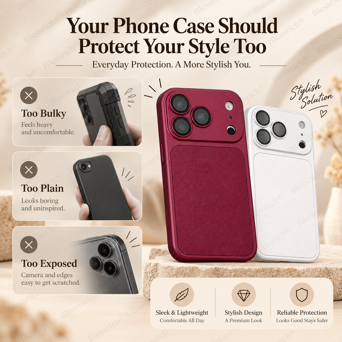 😍 Nuovi colori ispirati all'iPhone 18! Custodia morbida in ecopelle di lusso 💎 | Tocco premium ✨ | Tendenza del momento 🔥 | Stock limitato ⏰