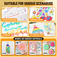 Pennarelli Magic Glitter Contorno – Penne artistiche bicolore a doppia punta