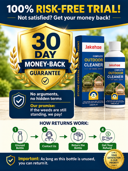 📢Offerta a tempo limitato: 50% di sconto!🏆 Detergente per pietre multiuso – Elimina efficacemente muschio, macchie nere e depositi di calcare, rimuove senza sforzo anche le erbacce che crescono nelle fessure e nelle giunture