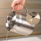 ⏳🔥 SCONTO 50% OFFERTA LIMITATA! ⏰ Contenitore 2 in 1 in acciaio inox 304 | Filtra e conserva l’olio senza sforzo ✨