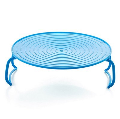 🍽️ Vassoio Pieghevole 2-in-1 per Microonde – Riscalda Due Pietanze Insieme | Manici Cool-Touch Antiscottatura | Silicone Alimentare Senza BPA | Antiscivolo e Salvaspazio | Ø 23,5 × 8,3 cm ✨