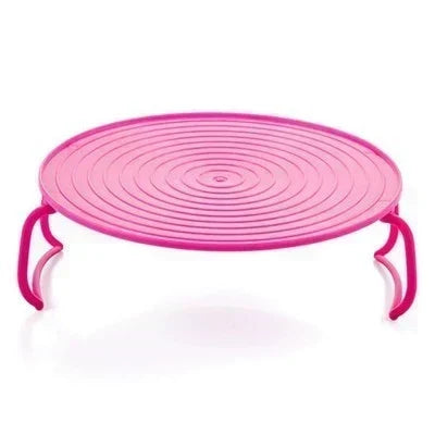 🍽️ Vassoio Pieghevole 2-in-1 per Microonde – Riscalda Due Pietanze Insieme | Manici Cool-Touch Antiscottatura | Silicone Alimentare Senza BPA | Antiscivolo e Salvaspazio | Ø 23,5 × 8,3 cm ✨