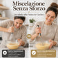 🔥 57% di sconto! 🥚🍳 Frusta a mano semiautomatica in acciaio inox 🔧✨