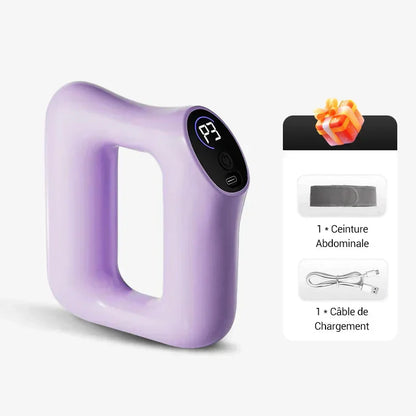 💪🌿 Anello massaggiatore portatile a 5 velocità – Cinghia regolabile, sollievo per i tessuti profondi, alleviamento del dolore muscolare portatile per casa, palestra e viaggi 🌟👑