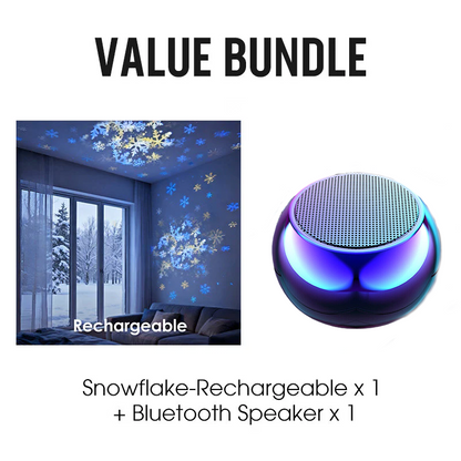 Dynamic Rotating LED Projector Light